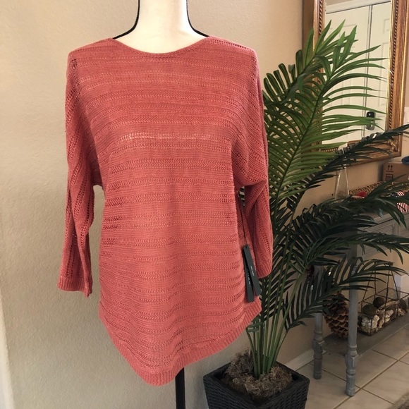 Tahari Sweaters - Tahari Linen Pullover Sweater Size S